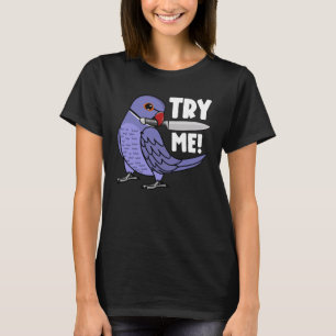 Camiseta Loro Prueba Con Cuchillo I Violeta Anillo Indio