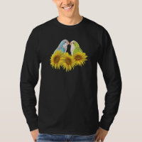 Loro Quaker Azul Verde Cotorra Monja Girasol P