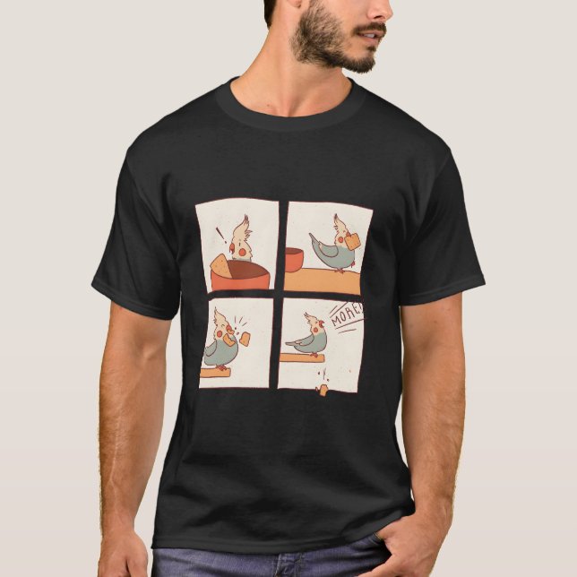 Camiseta Loro Quaker Cacatúa Loro (Anverso)