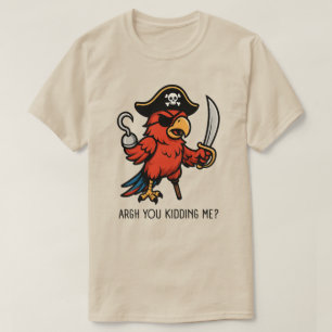 Camiseta Loro que habla como un pirata
