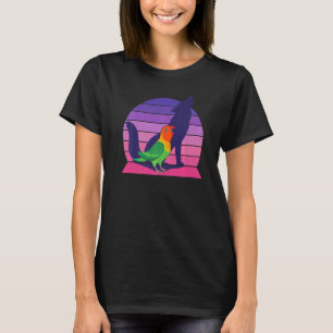 Camiseta Loro retro gritando el lobo de Fischer