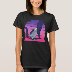 Camiseta Loro retro grito sangre africana