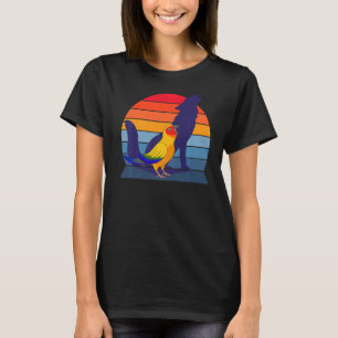Camiseta Loro retro grito súbito de sol