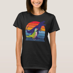 Camiseta Loro Retro I Tyrannosaurus Rex I Bigote Parak