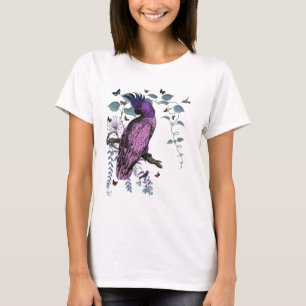 Camiseta Loro rosa