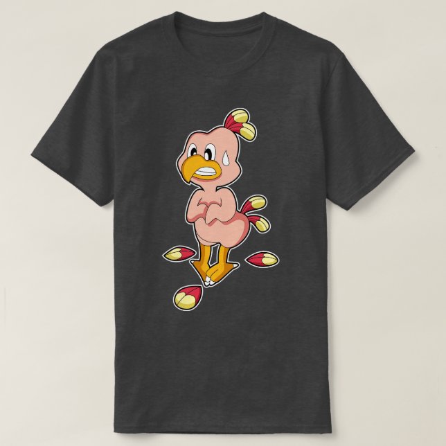 Camiseta Loro sin plumas (Diseño del anverso)