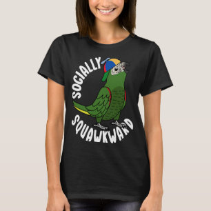 Camiseta Loro socialmente incómodo I Hahns Macaw