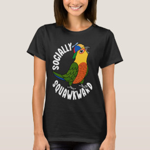 Camiseta Loro socialmente incómodo I Jenday Conure