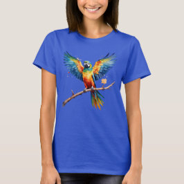 Camiseta Loro tropical