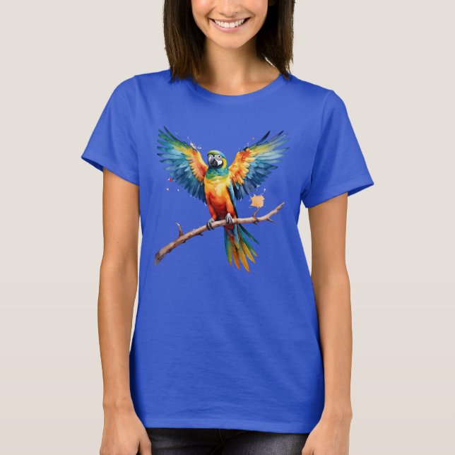 Camiseta Loro tropical (Anverso)