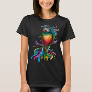 Camiseta Loro Tropical Ave Guay Jungle Animal Idea