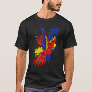 Camiseta Loro tropical de la selva animal avistamiento de a