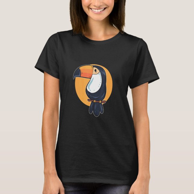 Camiseta Loro Tropical de Mascota (Anverso)