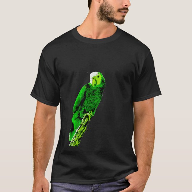 Camiseta Loro Verde 6537 (Anverso)