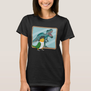 Camiseta Loro y Rex Reflexión I Caique de cabeza negra