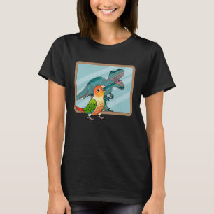 Camiseta Loro y Rex Reflexión I Mejilla Verde Piña Co