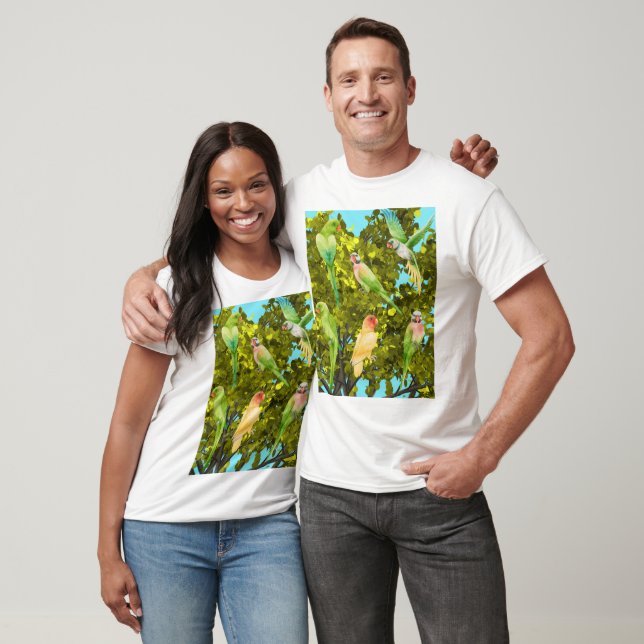 Camiseta loros, (Unisexo)