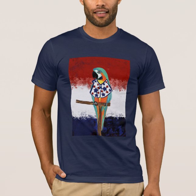 CAMISETA LOROS DE FIESTA         (Anverso)