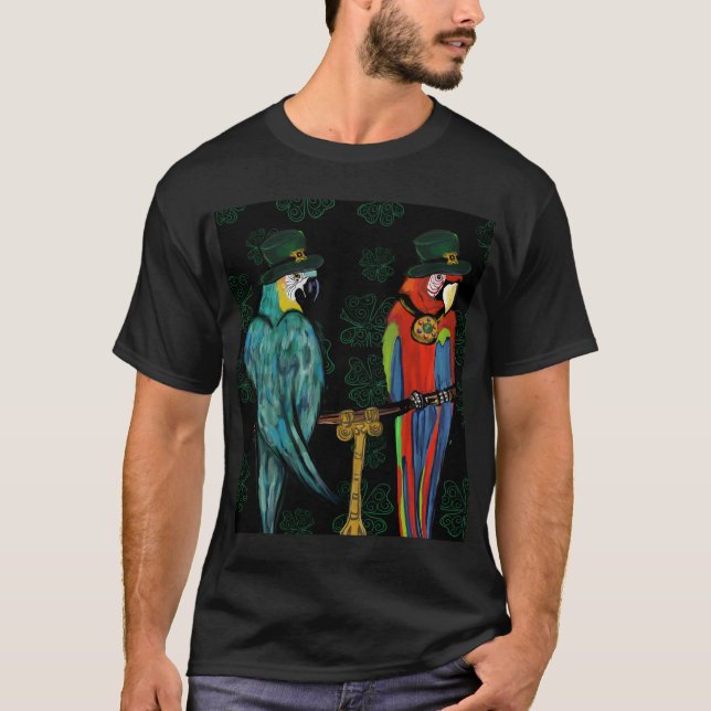 CAMISETA LOROS DE FIESTA        (Anverso)