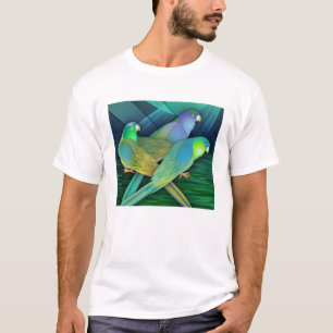Camiseta Loros verdes