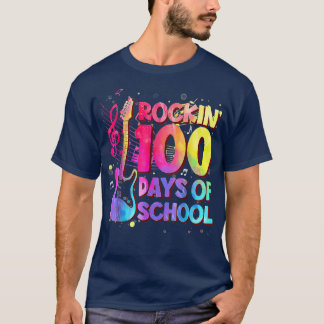 Camiseta Los 100 Días De La Escuela De Guitarra De Camisas