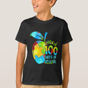 Camiseta Los 100 Días De La Escuela De Rockin Rompiendo El 