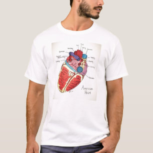 Camiseta Los 12 principios de 9/12 proyecto - corazón