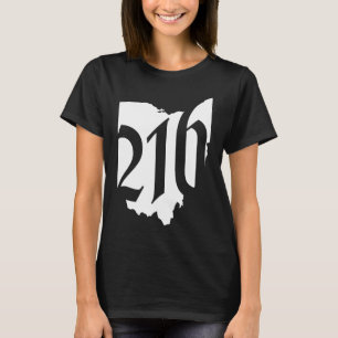 Camiseta Los 216 representan a Cleveland Ohio T