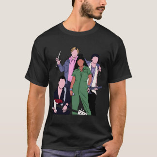 Camiseta Los 3 chicos y la chica de Sunset Curve