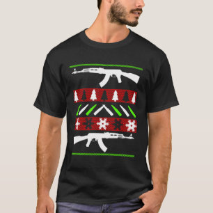 Camiseta Los 47 Navidades feos de Ak sudan divertida pistol