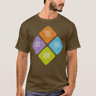 Camiseta Los 4 elementos del amor espiritual