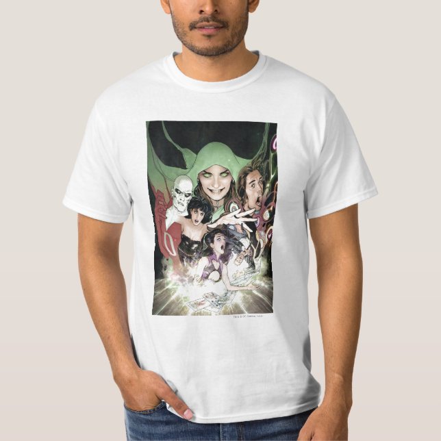 Camiseta Los 52 nuevos - La Liga de la Justicia está oscura (Anverso)