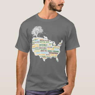 Camiseta Los 59 parques nacionales de Estados Unidos