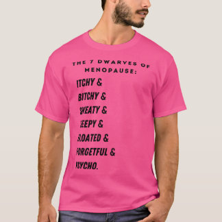 Camiseta Los 7 enanos de la menopausia
