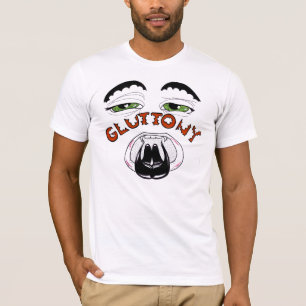 Camiseta Los 7 Pecados Capitales — Gula