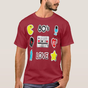 Camiseta Los 80's aman la cinta de disco Retro Disco Fiesta