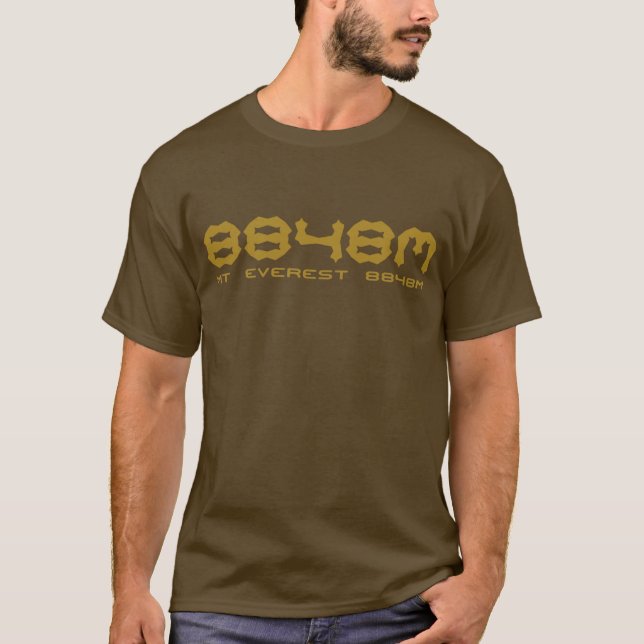 Camiseta los 8848m (Anverso)