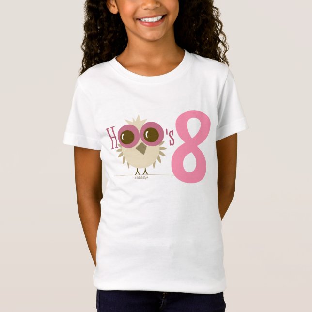 Camiseta Los 8vos regalos de la fiesta de cumpleaños del (Anverso)