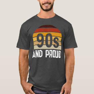 Camiseta Los 90 y la orgullosa retro