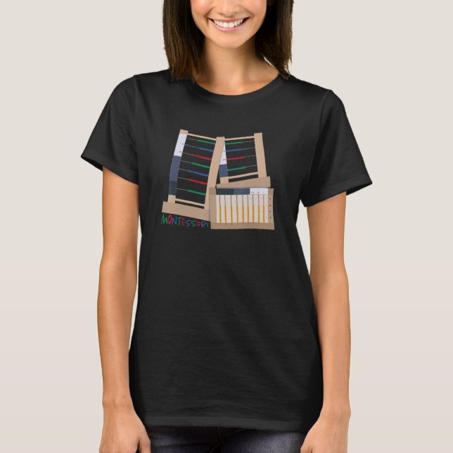 Camiseta Los Abacos Montessori (Anverso)