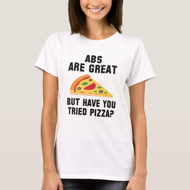 Camiseta Los abdominales son geniales (Anverso)