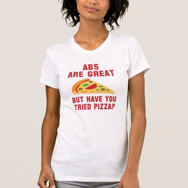 Camiseta Los abdominales son geniales (Anverso)