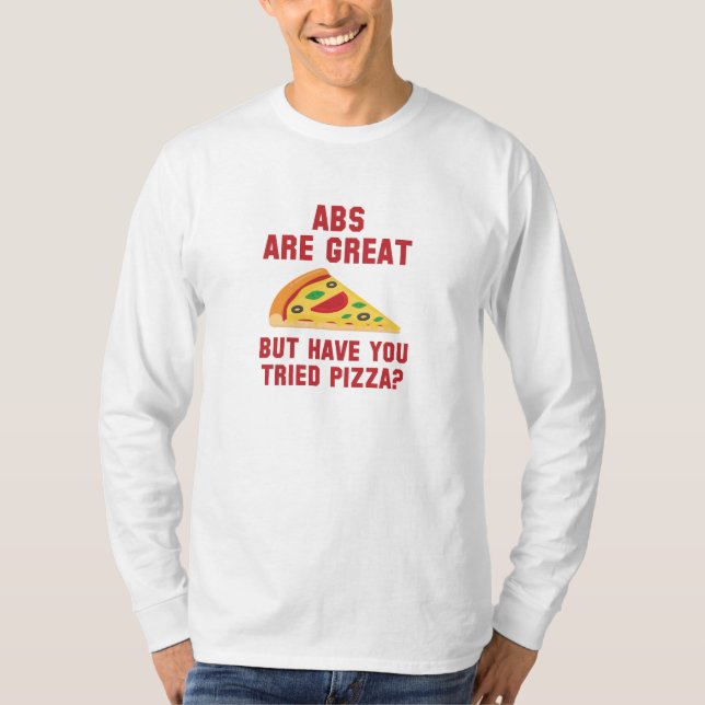 Camiseta Los abdominales son geniales (Anverso)