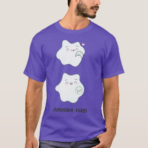 Camiseta Los abrazos de Amoeba a menudo son fatales Biologí