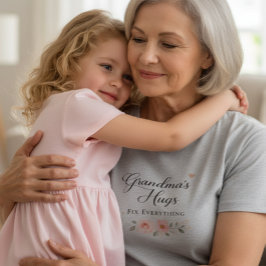 Camiseta Los Abrazos de la Abuela Lo Arreglan Todo