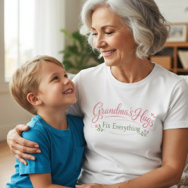 Camiseta Los Abrazos de la Abuela Lo Arreglan Todo