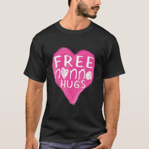 Camiseta Los Abrazos Libres De Nonna Que Amo A Mi Familia M