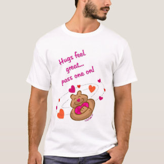 Camiseta Los abrazos sienten grandes