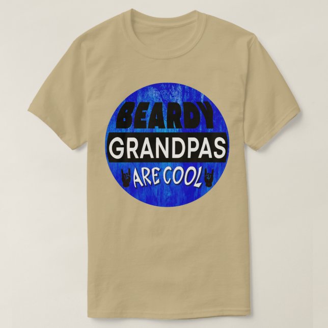 Camiseta Los abuelitos de Beardy son Guay (Diseño del anverso)