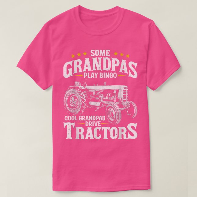 Camiseta Los abuelitos de Guay impulsan a los tractores Gra (Diseño del anverso)